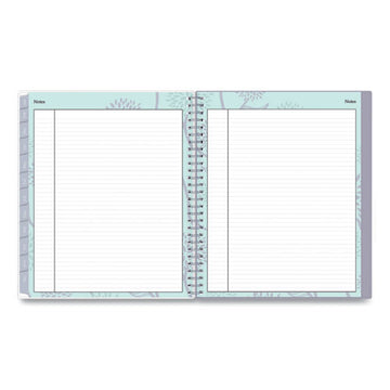 Blue Sky® Rue Du Flore Monthly Planner, Rue Du Flore Artwork, 10 X 8, Jade-lavender Cover, 12-month (jan To Dec): 2022 freeshipping - TVN Wholesale